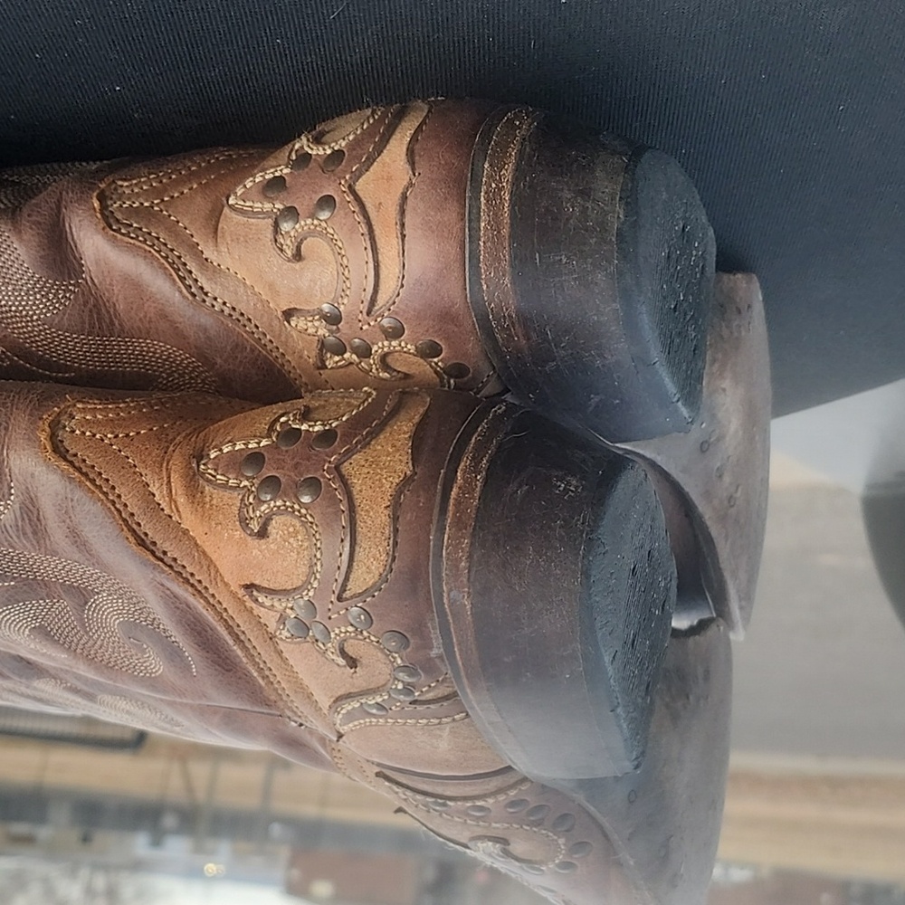 Matisse Marfa All Leather Western Cowboy Boots Size 9M - Picture 11 of 14